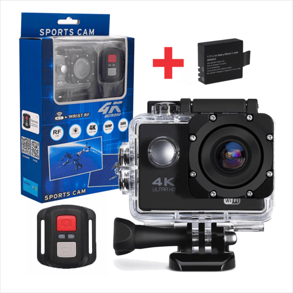 camara deportiva wifi sumergible 30mt full hd control r
