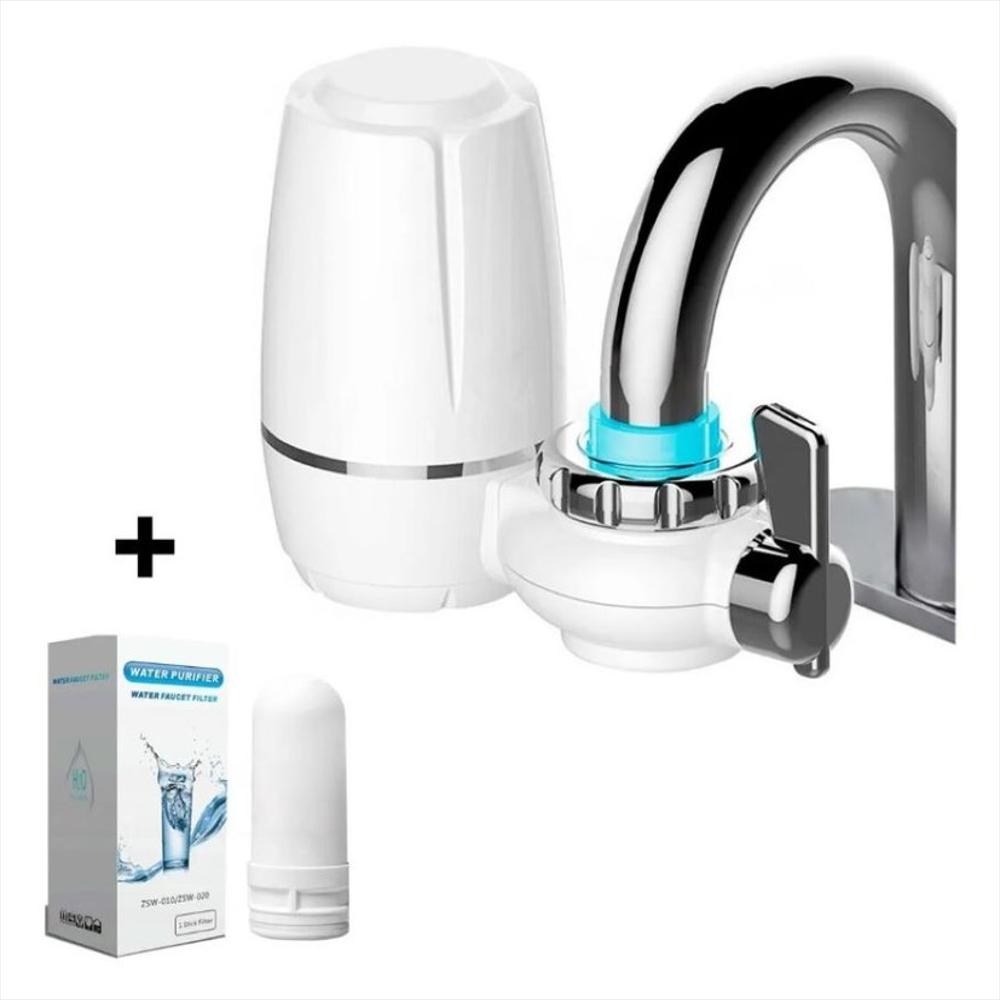 filtro purificador para agua de llave grifo mas repuesto