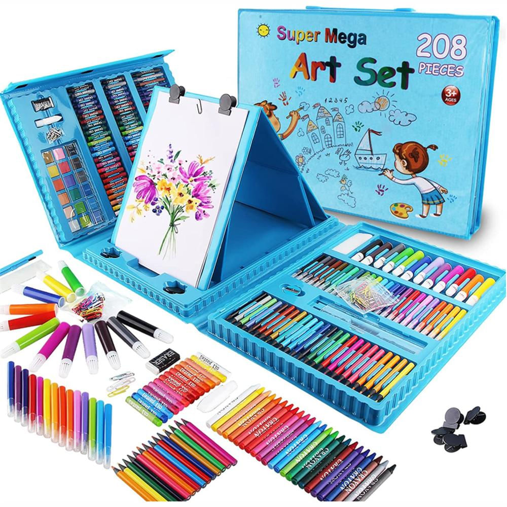 kit de pintura para ninos de 208 pcs set de arte de manualidades