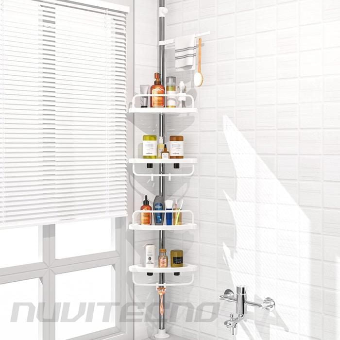 organizador esquinero multifuncional ducha y bao 4 niveles