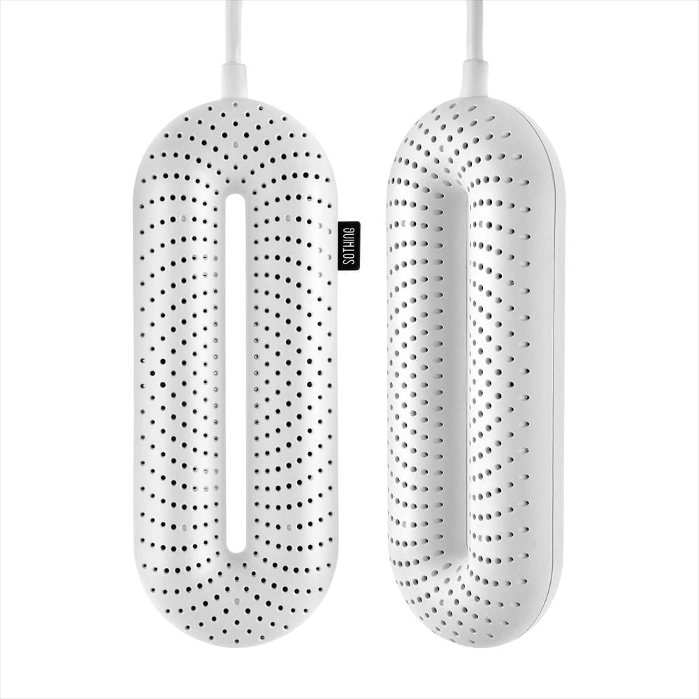 secador de zapatos electrico portatil evita malos olores blanco