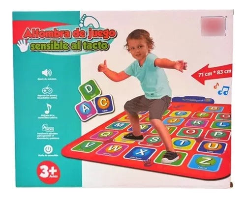 Alfombra Tapete Didáctica Abecedario Co