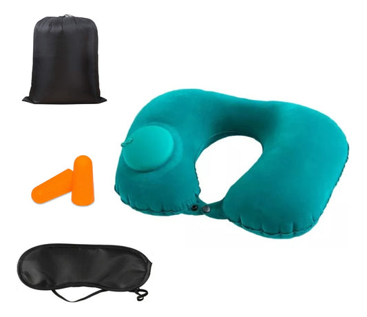 Almohada Inflable Automatica Cuello Cer