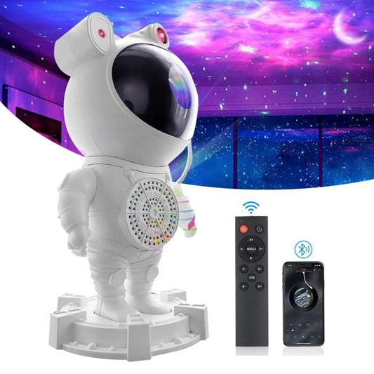 astronauta proyector de nebulosa stars parlante bluetooth