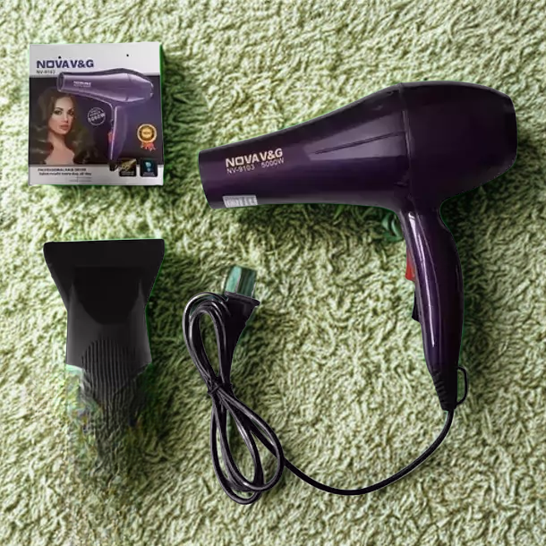 Secador de Pelo Nova 9105 Caliente Frio 5000w cabello