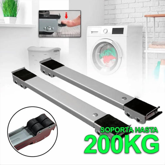 base soporte para lavadoras neveras muebles ruedas ajustable
