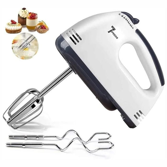 batidora de mano 7 velocidades con ganchos 260w