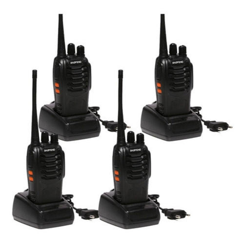 boquitoquis radio telefono baofeng 888s x 4 50km