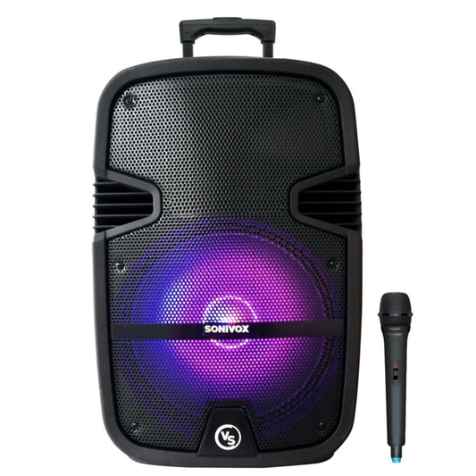 cabina de sonido recargable 12 pulgadas sonivox vs ss2285