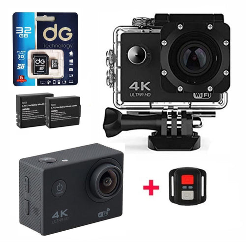 camara deportiva sumergible wifi control accesorios