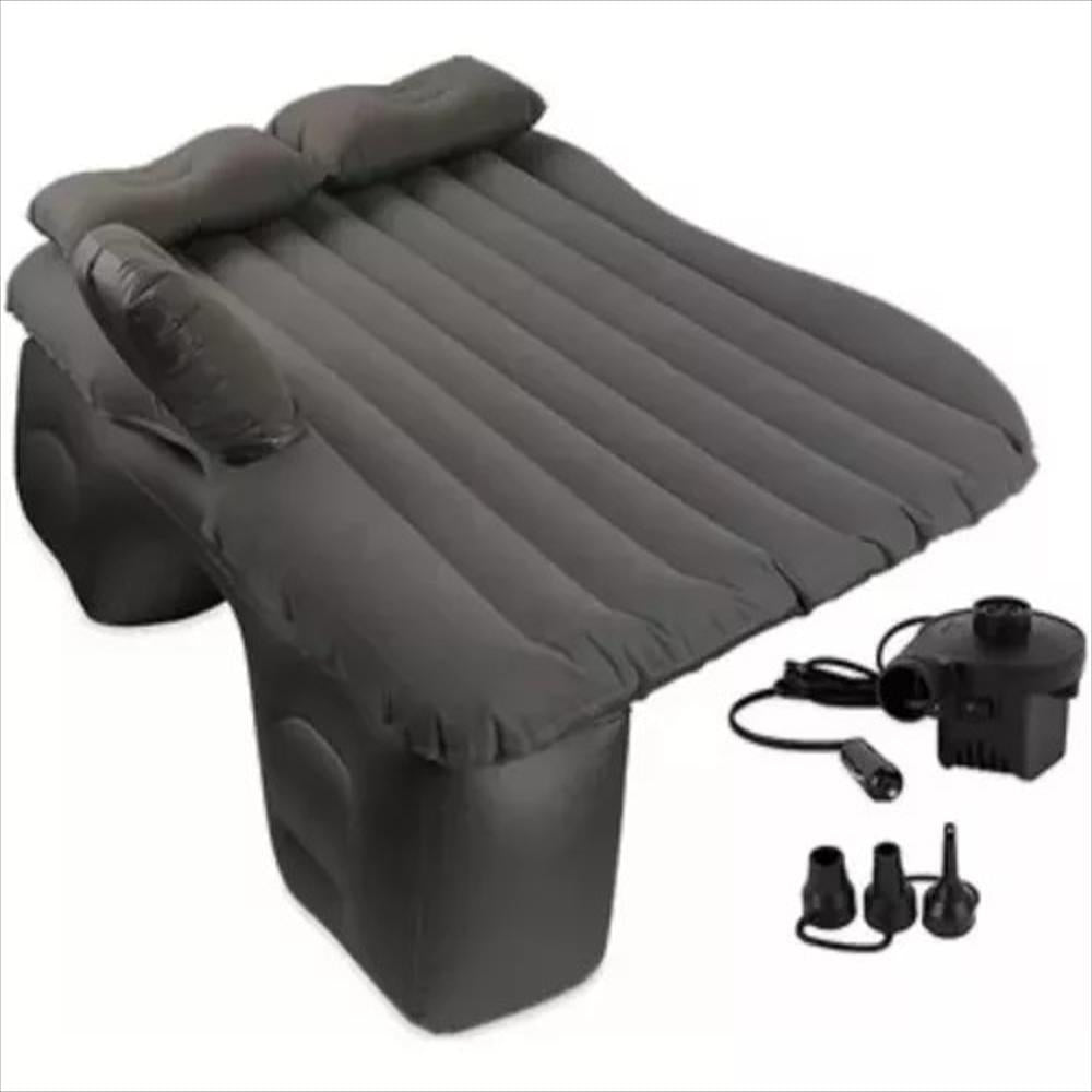 colchon inflable viaje carro cama de aire camping 2 cojines