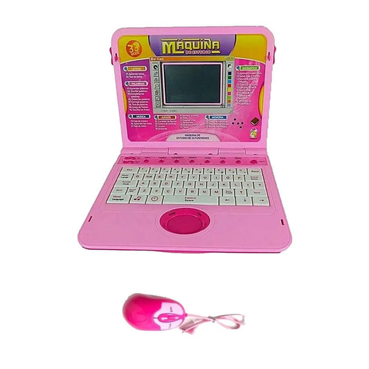 computador didactico 251 aprender 66 funciones ninas rosado infantil