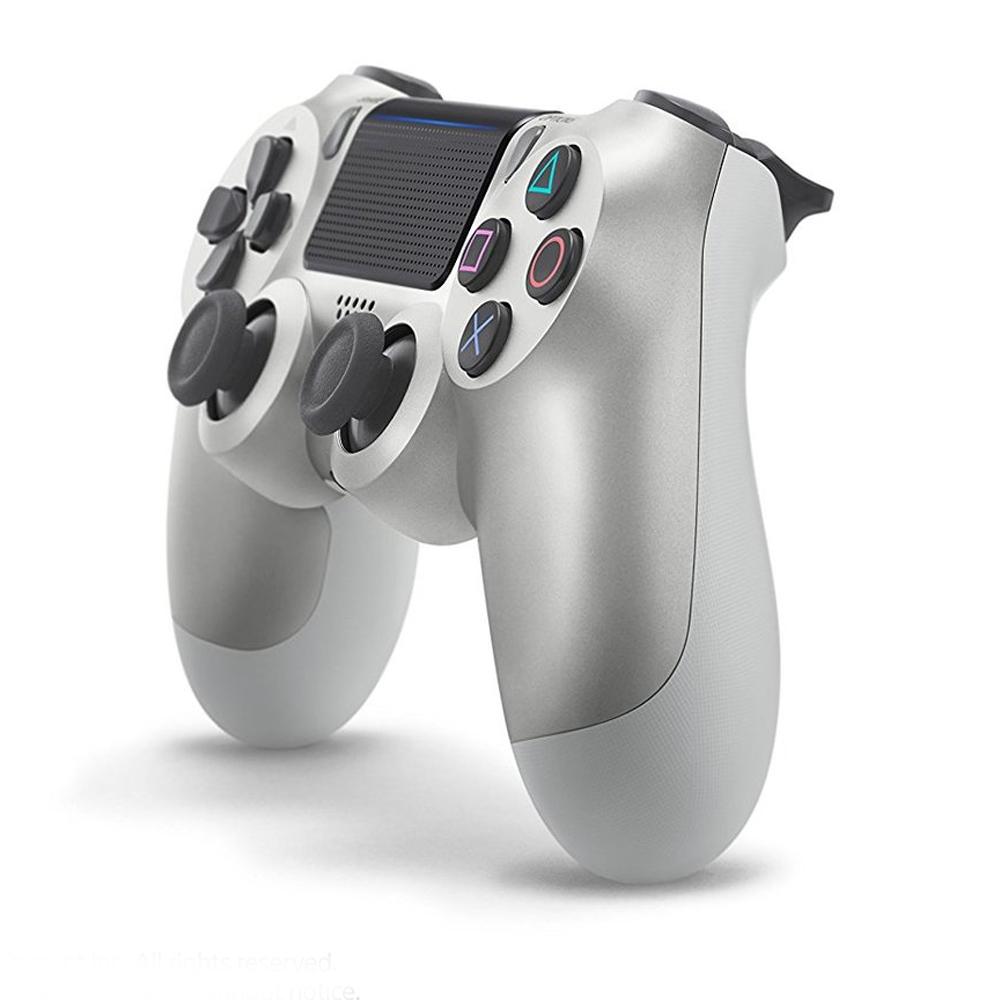 control para ps4 dualshock 4 2da generacion alternativo plateado