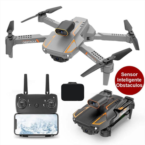 drone pro max dual camara wifi hd sensor de obstaculos s91