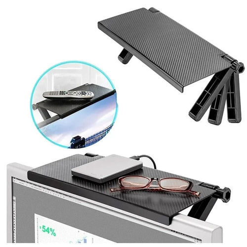 estante soporte repisa ajustable plegable pantalla tv pc