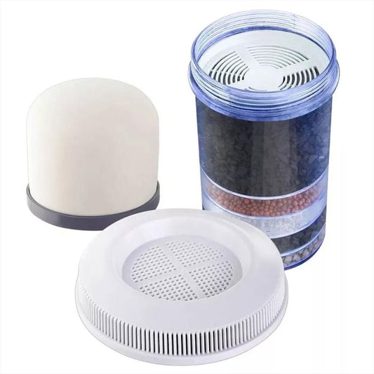 kit de 3 repuestos para filtro purificador de agua con capacidad para 14 litros