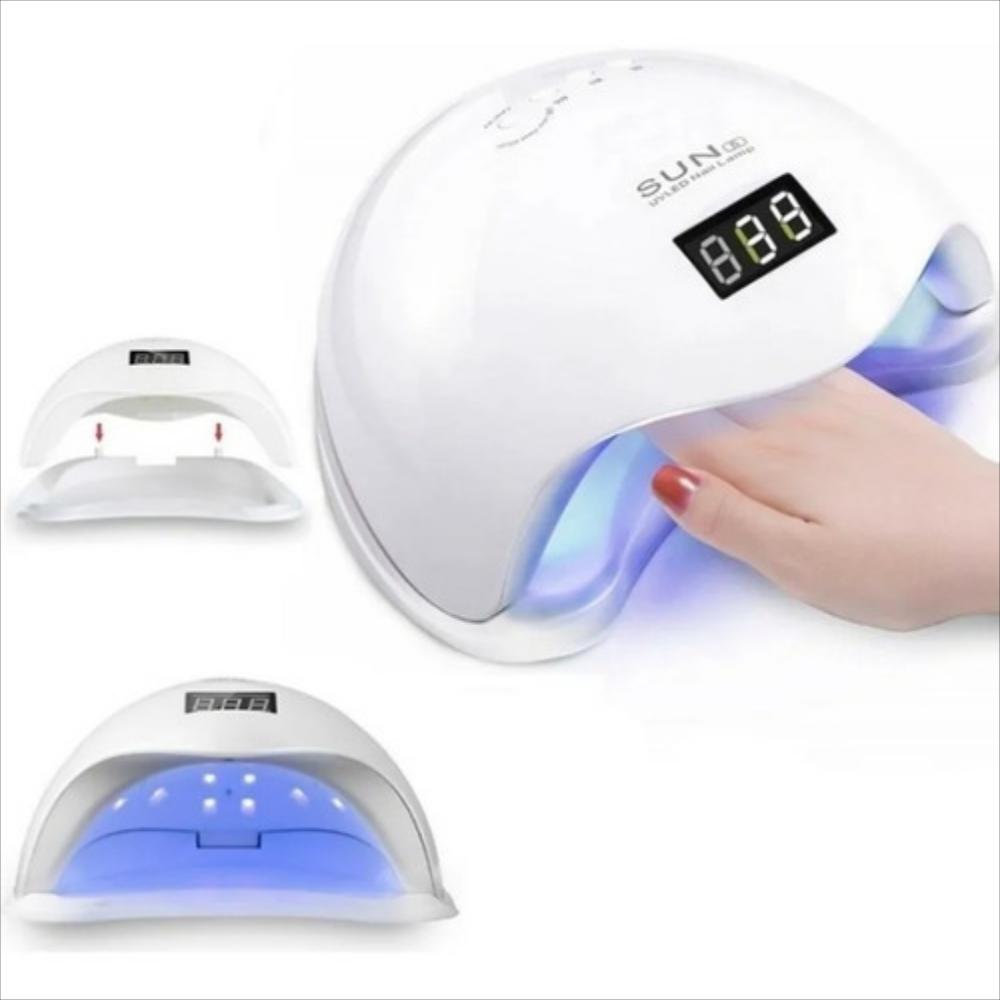 lampara secador de unas lampara uv led 48w temporizador