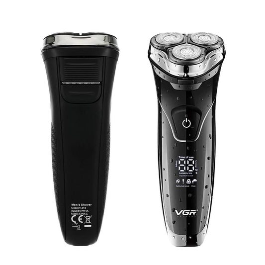 maquina de afeitar vgr v 318 electrica recargable usb tipo c