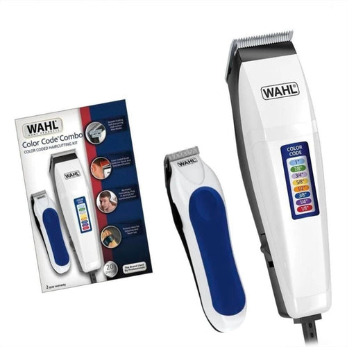 maquina peluqueria wahl color code kit con patillera 20pz