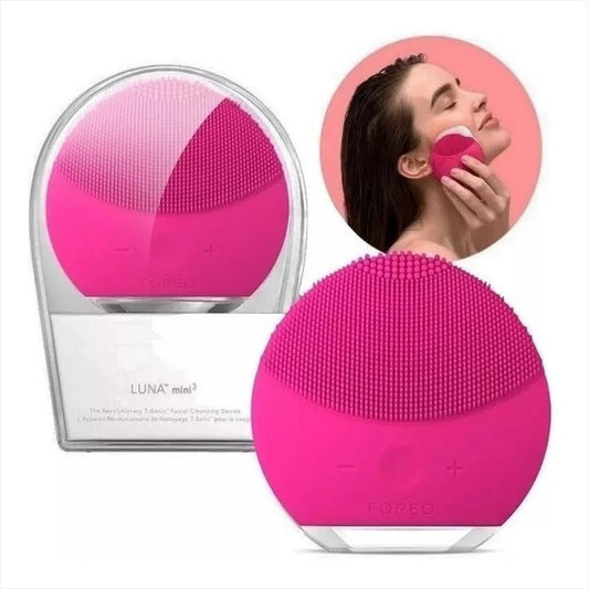 masajeador limpiador facial foreo exfoliante