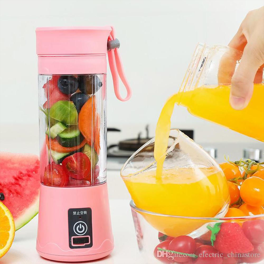 mini licuadora portatil recargable usb batidos y jugos