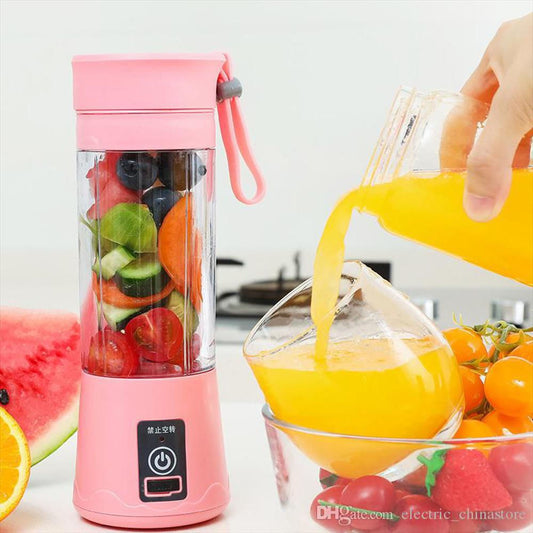 mini licuadora portatil recargable usb batidos y jugos
