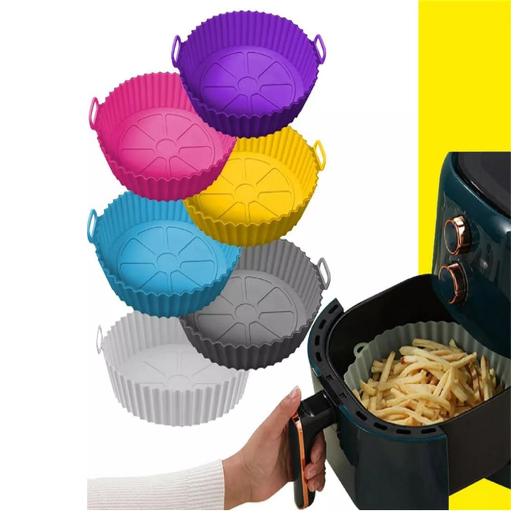 molde silicona air fryer papel encerado air fryer