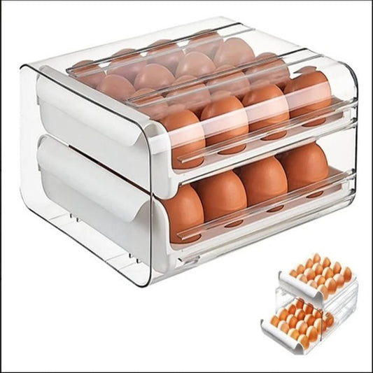 organizador de almacenamiento de soporte para huevos de 32