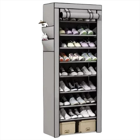 organizador zapatos en tela diseno torre zapatero apilable