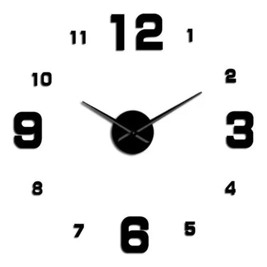 reloj de pared 3d con acrilico 150 cm