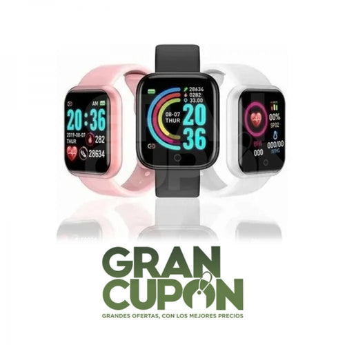reloj inteligente smartwatch unisex notificaciones