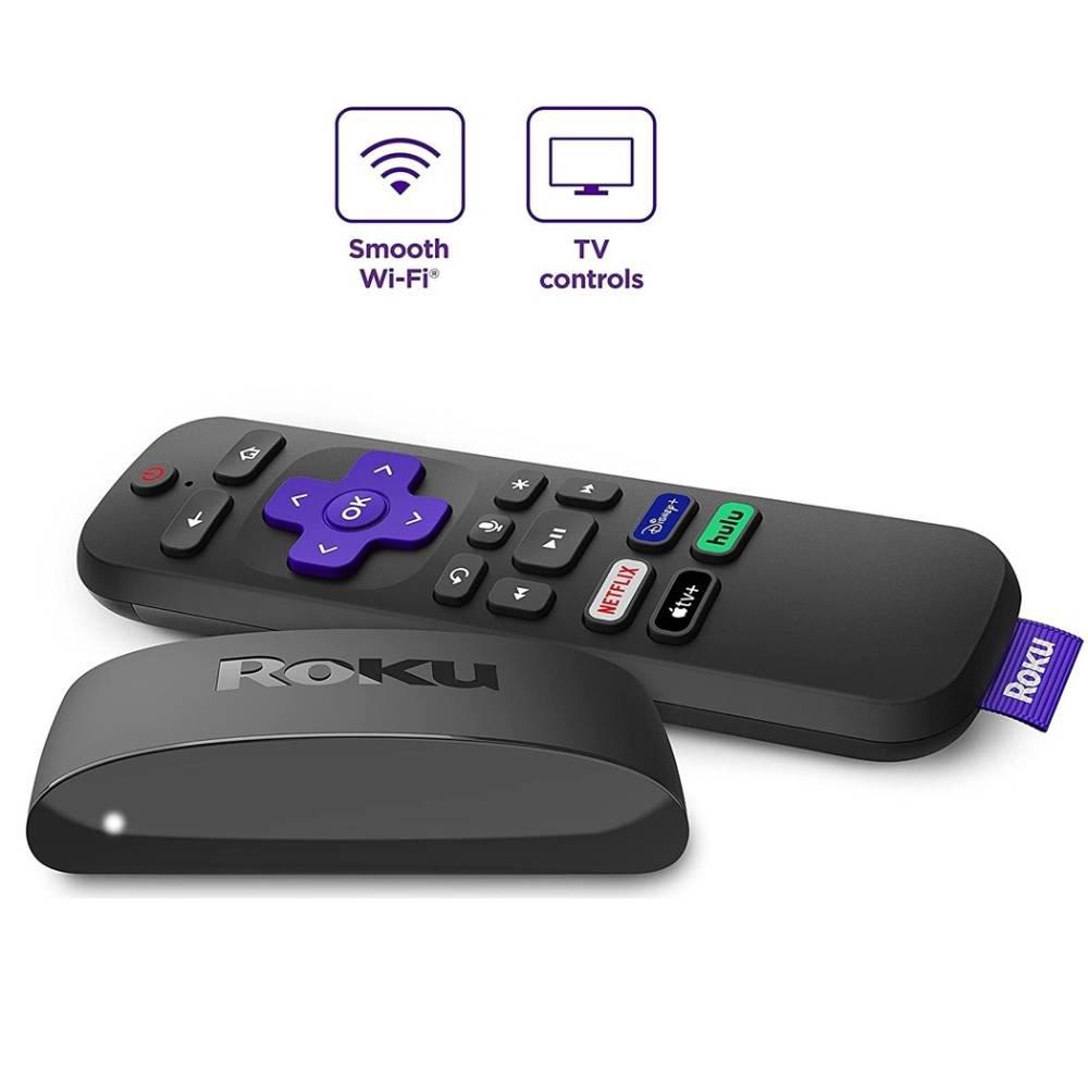 roku express plus convertidor smart tv control volumen
