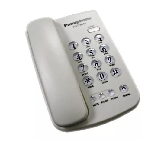 telefono fijo de mesa o pared panaphone kxt 3014