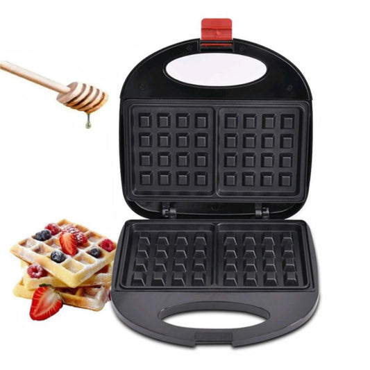 waflera electrica para 2 waffles cuadrados antiadherente